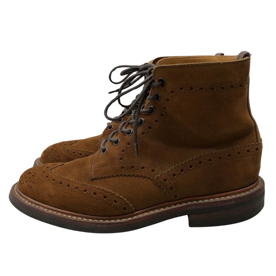 【Tricker`s】トリッカーズ 2508 ブーツ スエード ブラウン(茶系) サイズ UK7 ラスト