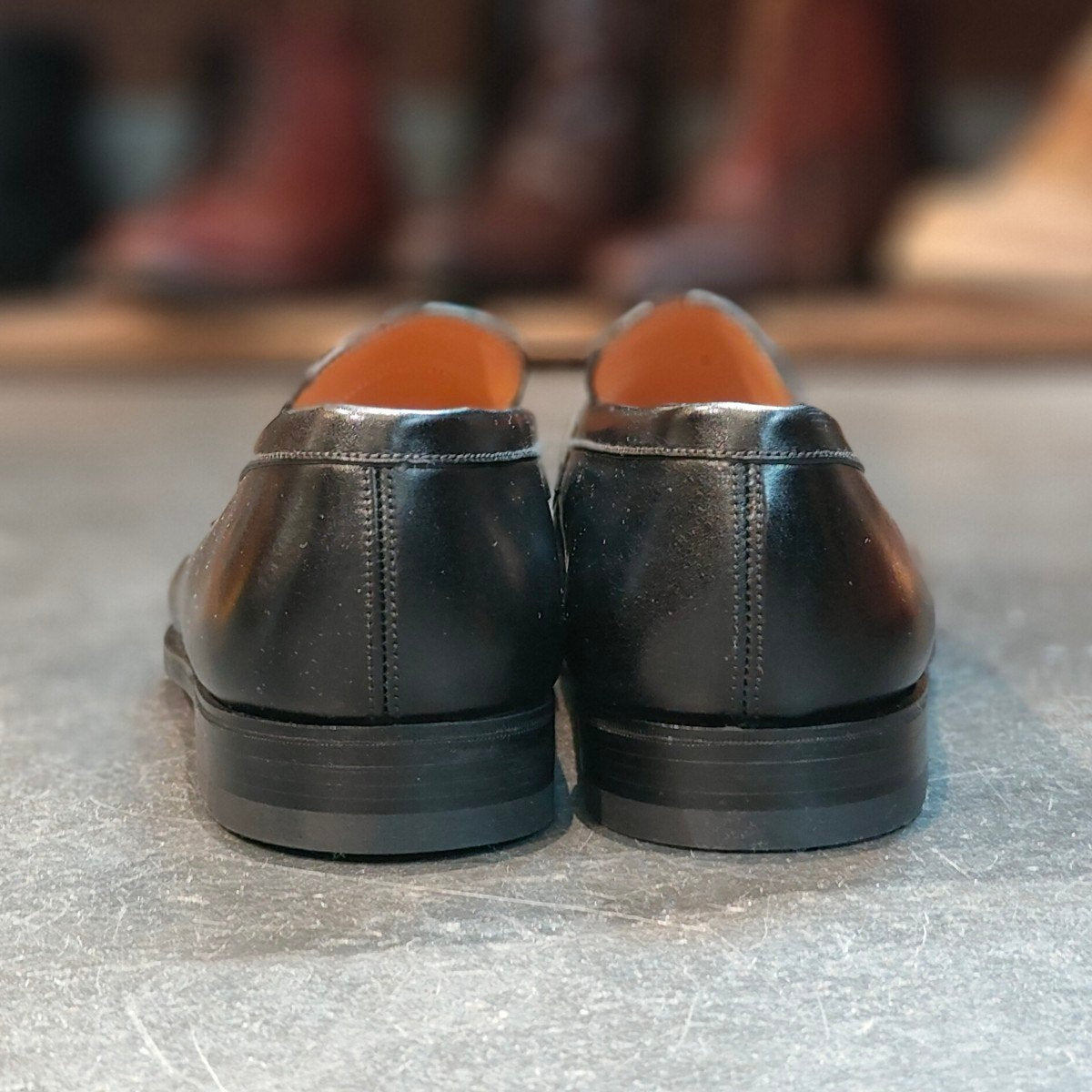 希少 新品未使用 【J.M.WESTON】ジェイエムウエストン 180 シグニチャーローファー コードバン ブラック サイズ UK7D 41ラスト 定価\302,500-