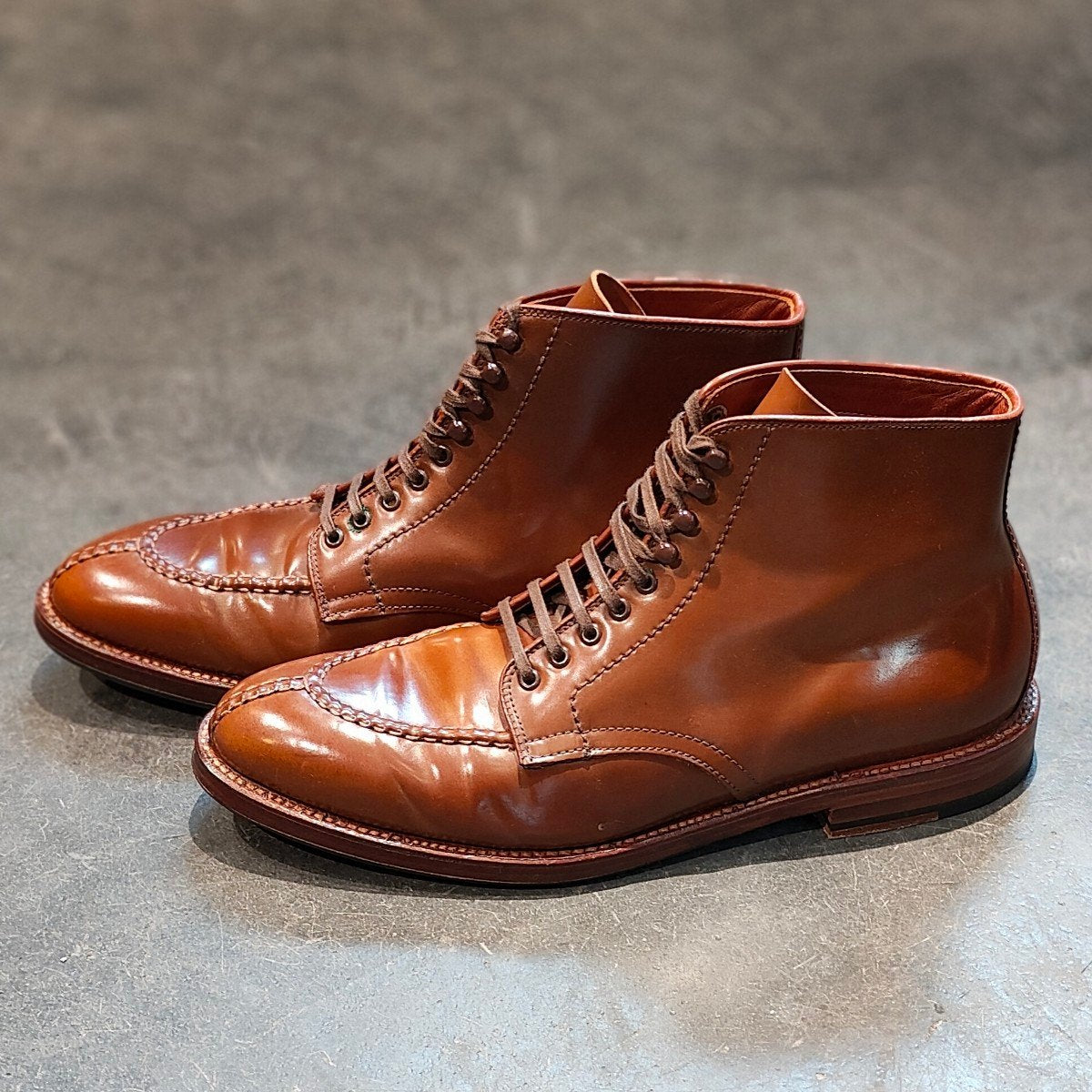 希少 使用数回 【ALDEN】オールデン The Shoe Mart別注 4030 NST タンカーブーツ コードバン ラベロ サイズUS9D アバディーンラスト