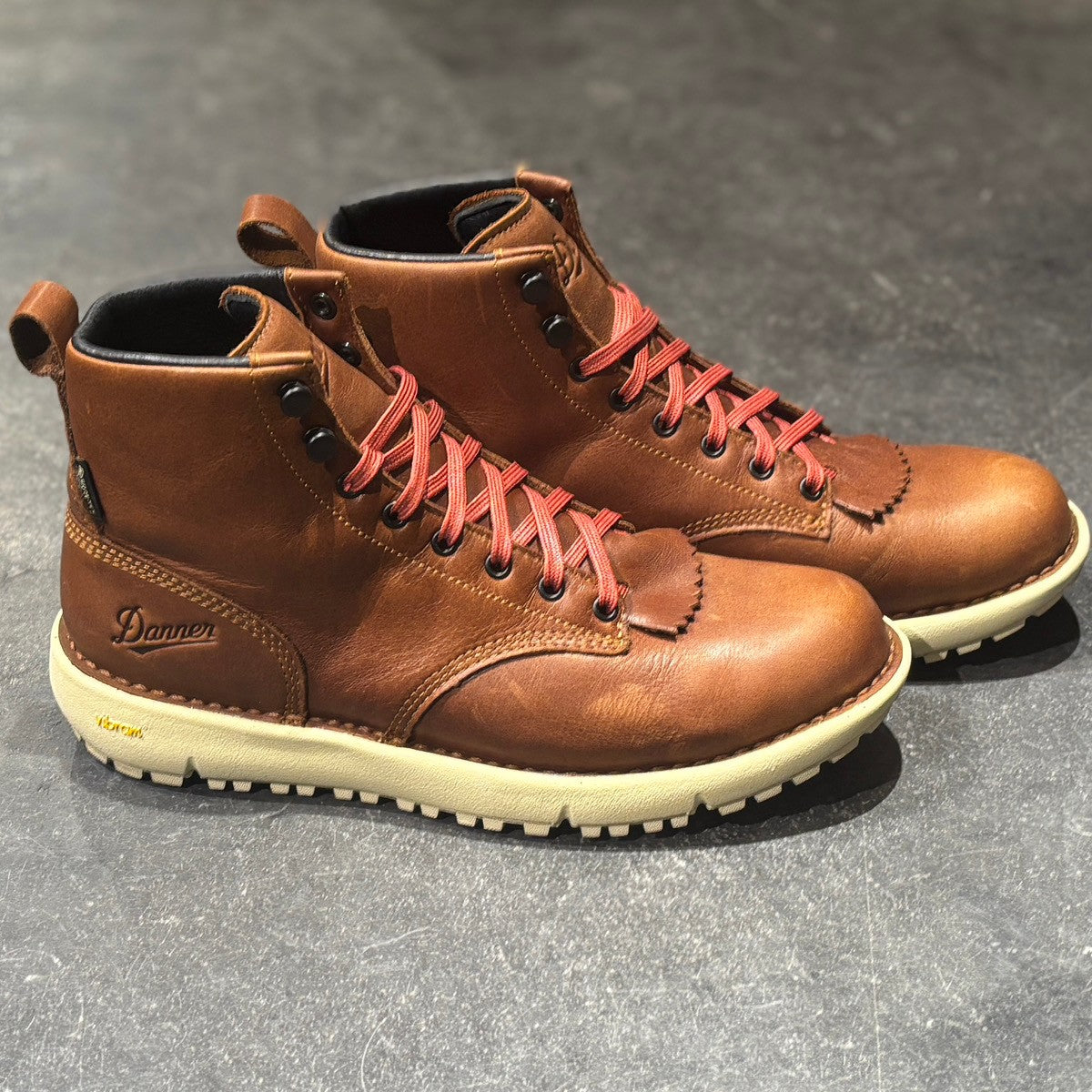【Danner】ダナー 34651 ブーツ ロガー フルグレイン ビブラムソール ブラウン サイズ UK7.5