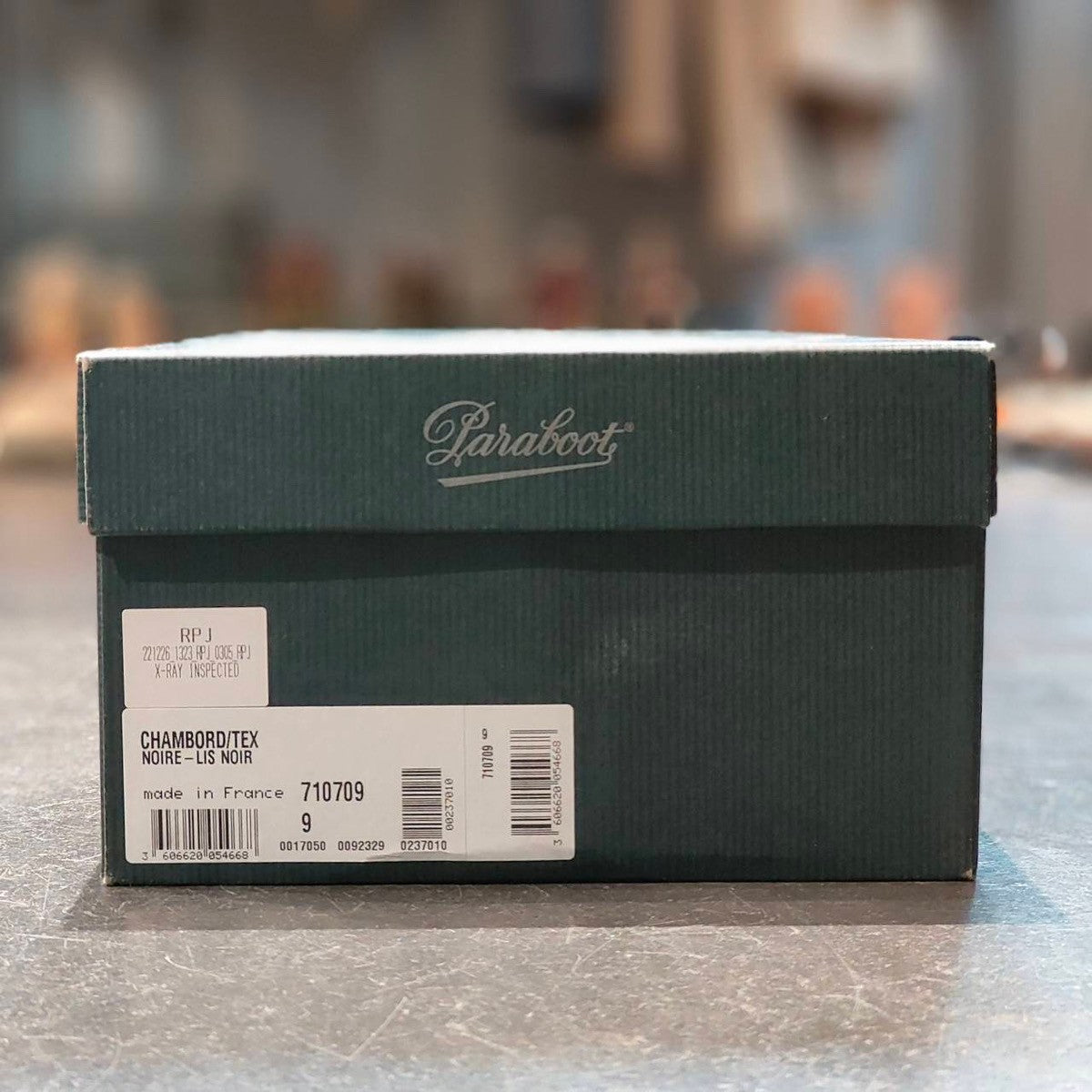 【Paraboot】パラブーツ シャンボード Uチップ カーフ ブラック サイズUK9 定価¥96,800-
