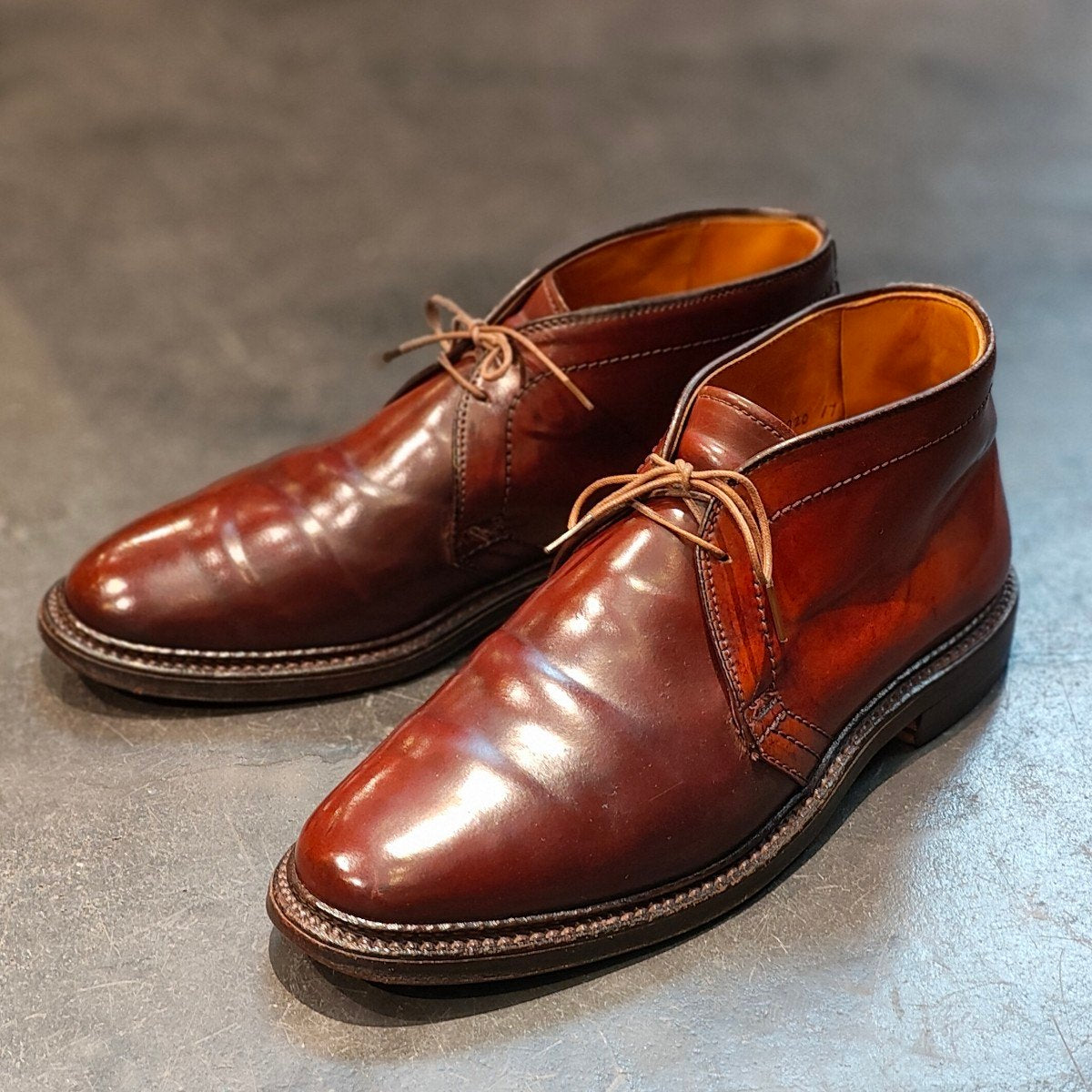 【ALDEN】オールデン 1339 チャッカブーツ コードバン バーガンディ サイズ US9D バリーラスト 定価¥216,700-