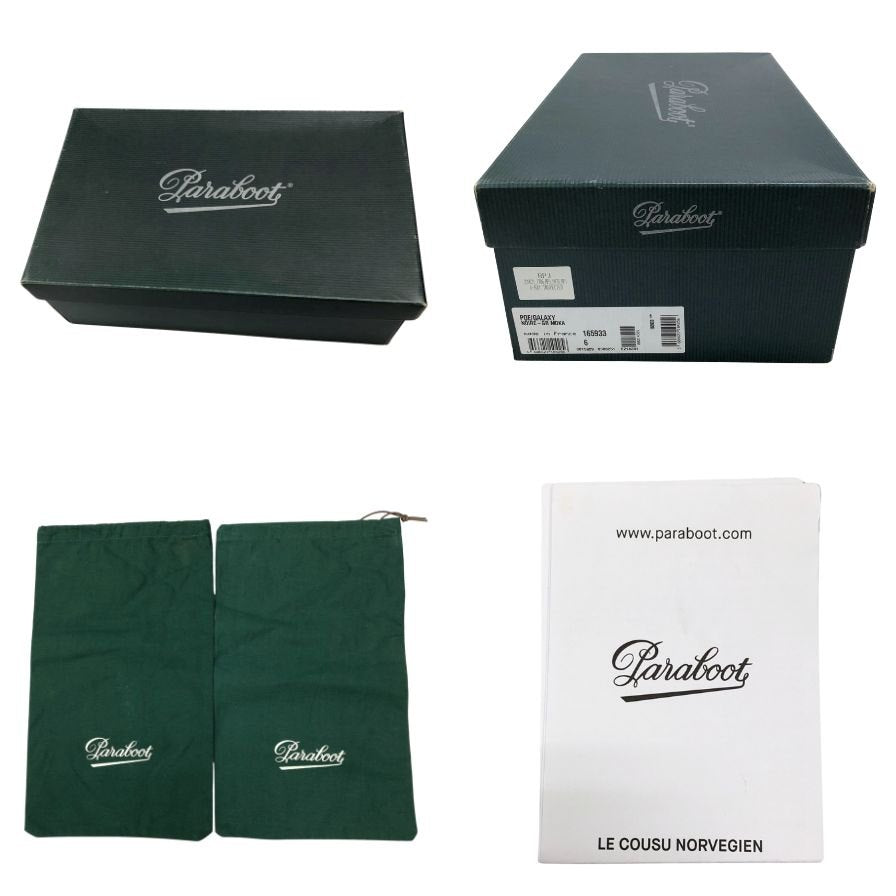 【6 Paraboot】パラブーツ ビジネスシューズ グレインレザー ブラウン(茶系) サイズ 6 ラスト