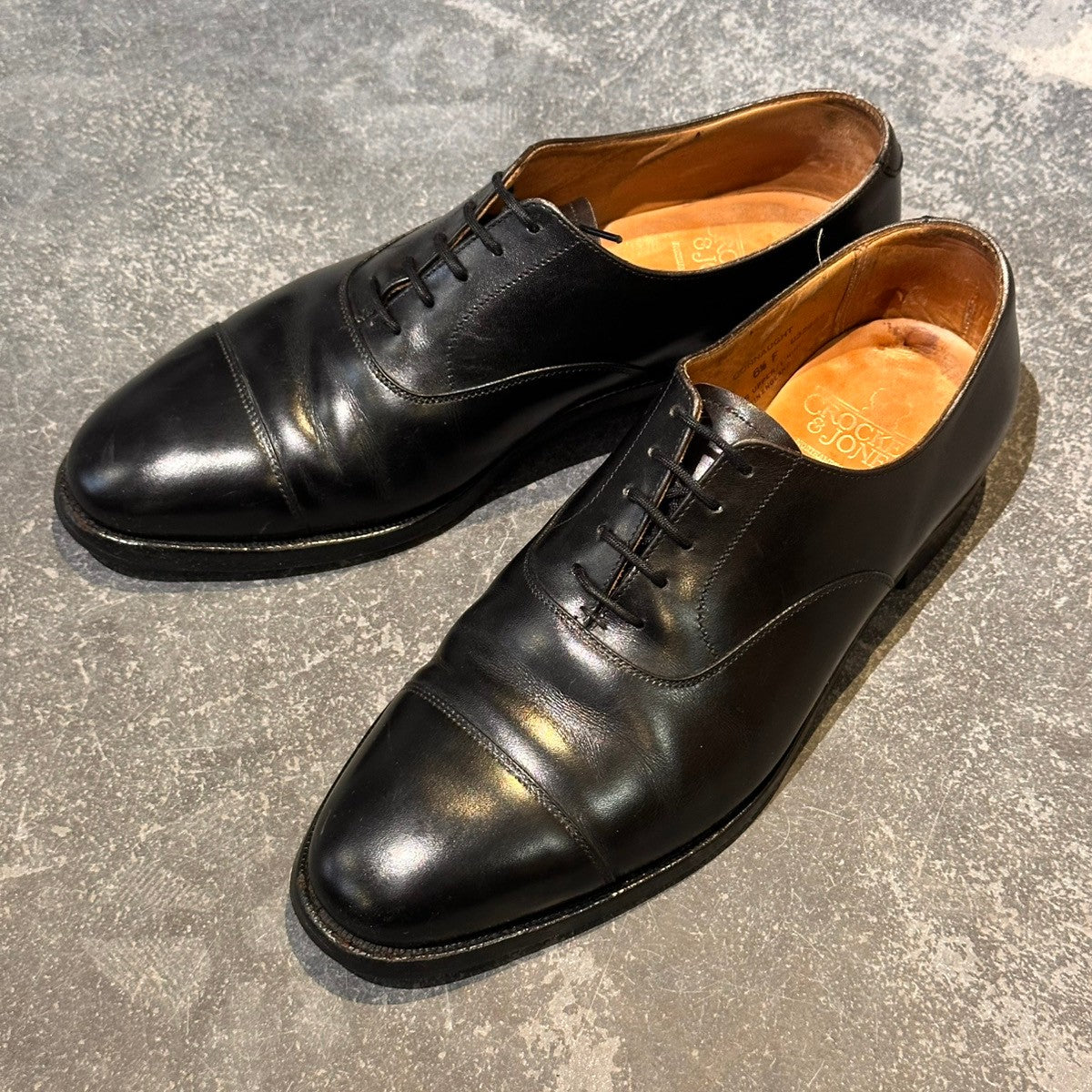 CROCKETT&JONES】クロケット&ジョーンズ コノート カーフ ブラック
