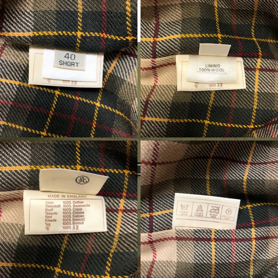 【WRIGHT&PEEL】ライト&ピール ステンカラーコート サイズ40 カーキ系 玉虫 ライナー付