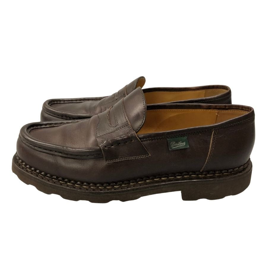 【PARABOOT】パラブーツ ローファー リスレザー ブラウン(茶系) サイズ 8 ラスト