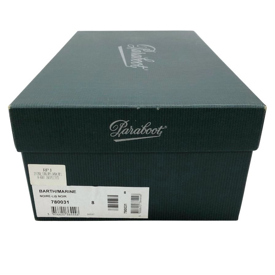 【PARABOOT】パラブーツ デッキシューズ ブラック(黒) サイズ 26.5 ラスト