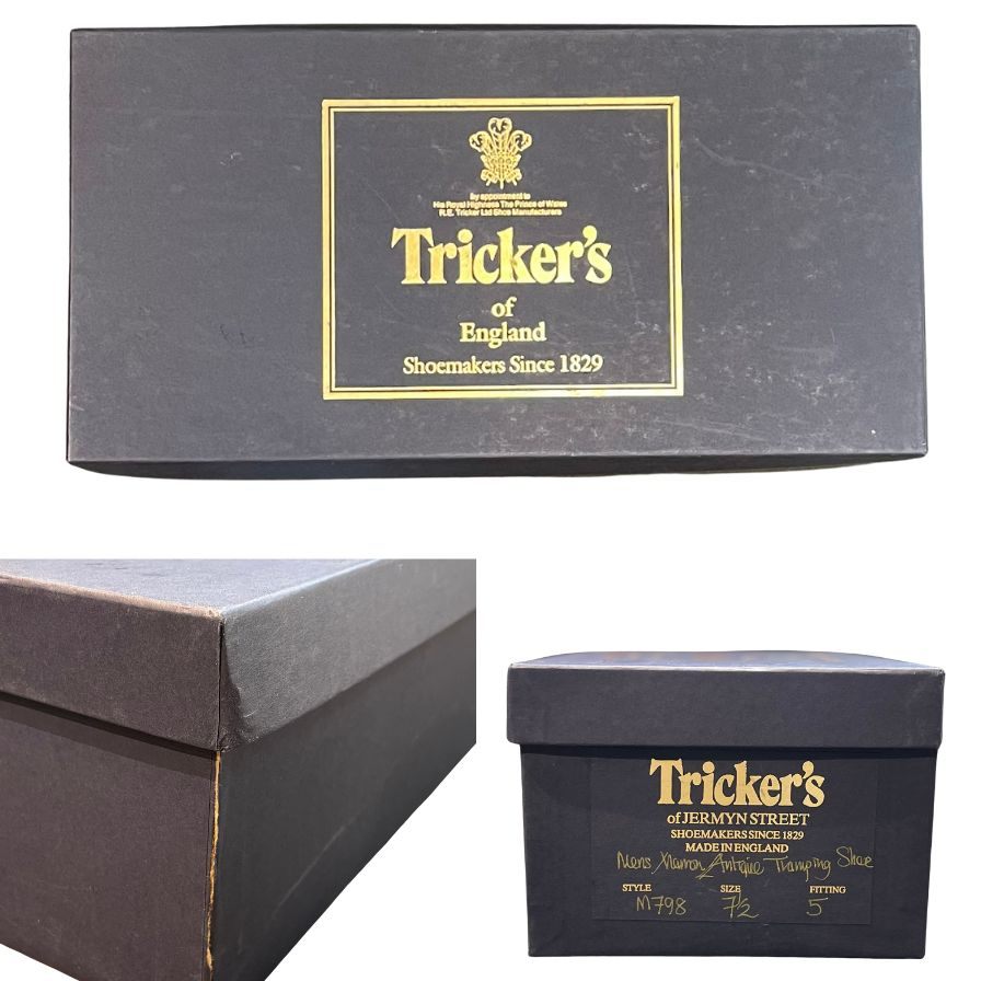 【Tricker’s】トリッカーズ M798 ビジネスシューズ カーフ ブラウン(茶系) サイズ 7.5 ラスト