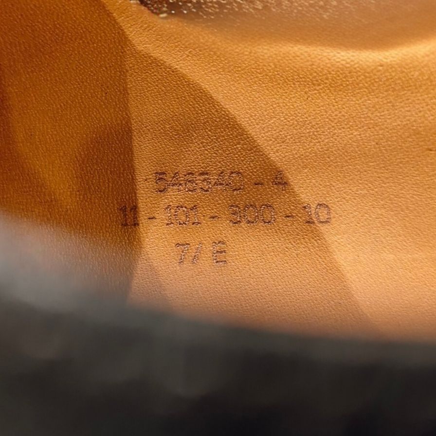 【J.M.WESTON】ジェイエムウエストン 300 ストレートチップ カーフ ブラック UK7.5E 定価¥165,000-