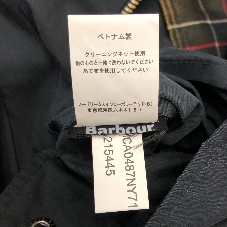 【Barbour】バブアー ジャケット サイズ
