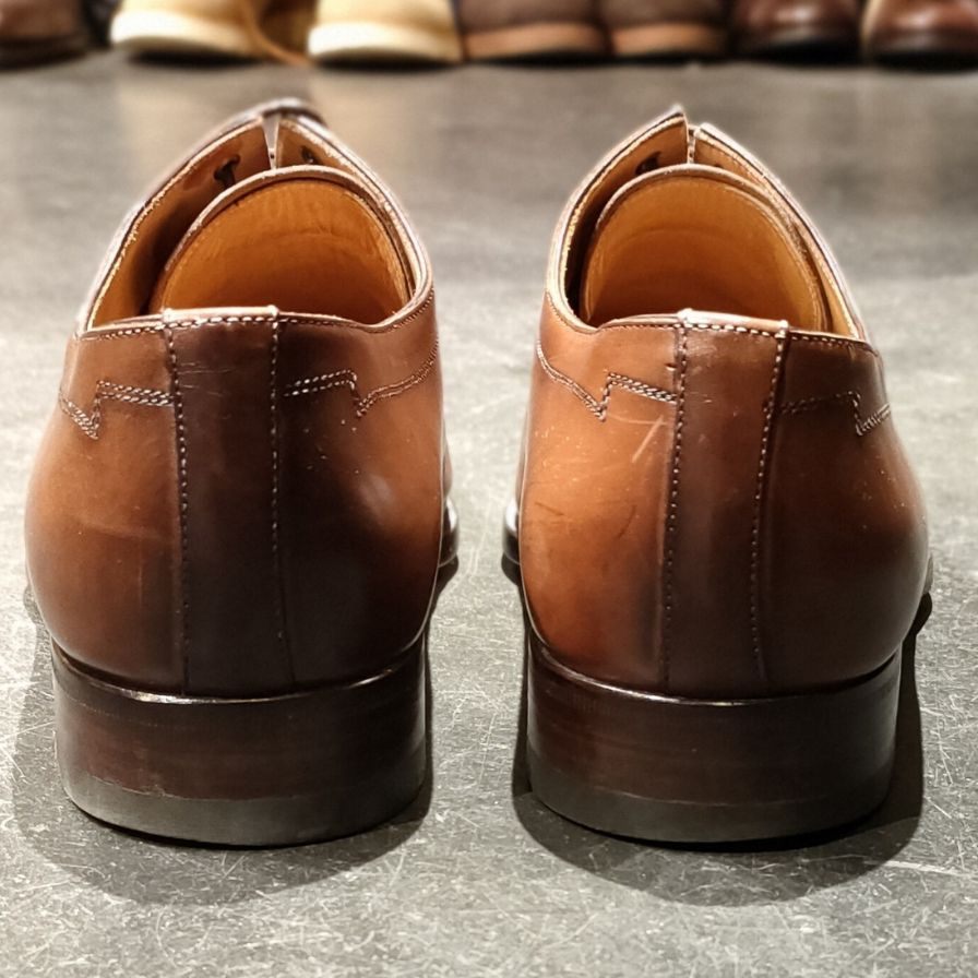 【Santoni】サントーニ 9475 Uチップ ブラウン サイズUK7
