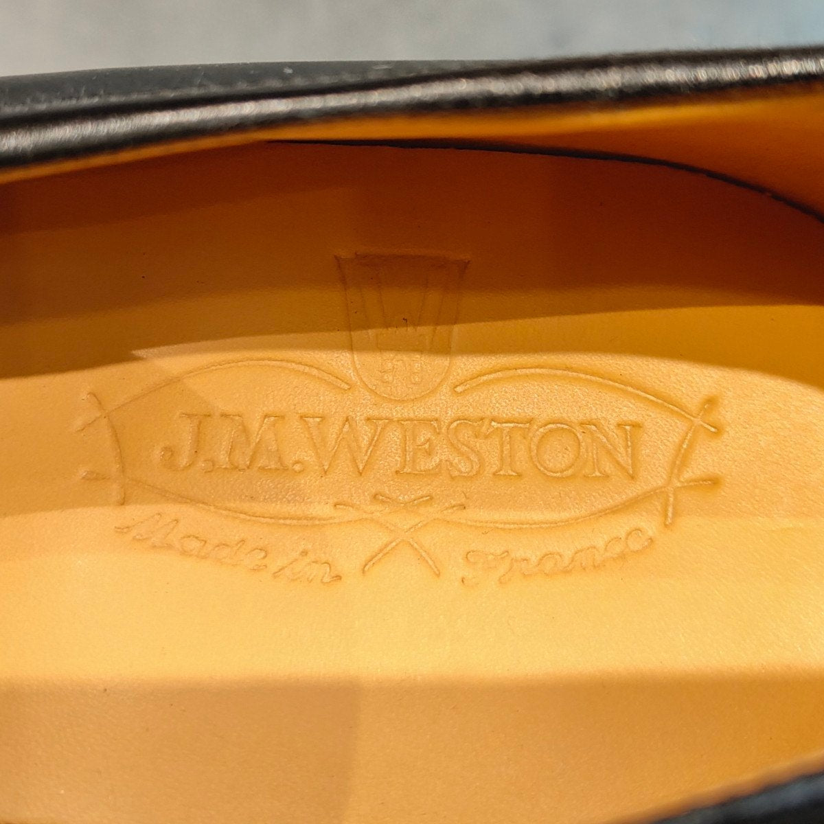 希少 新品未使用 【J.M.WESTON】ジェイエムウエストン 180 シグニチャーローファー コードバン ブラック サイズ UK7D 41ラスト 定価\302,500-