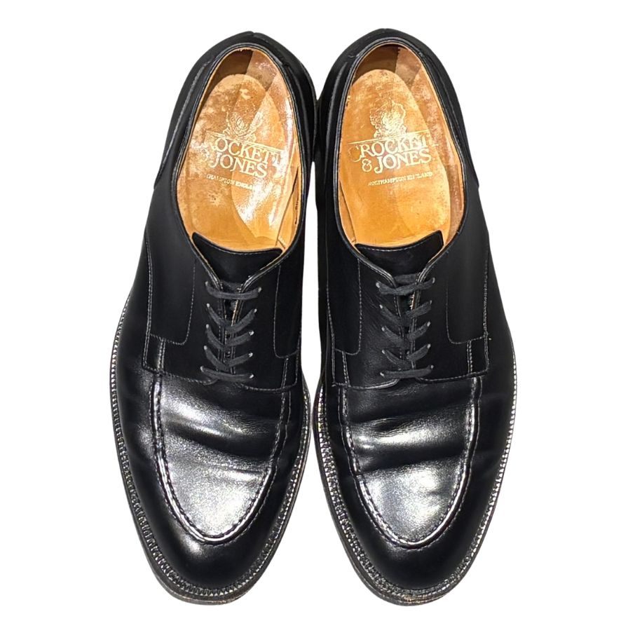【CROCKETT&JONES】クロケット&ジョーンズ ビジネスシューズ ブラック(黒) サイズ UK8.5E ラスト
