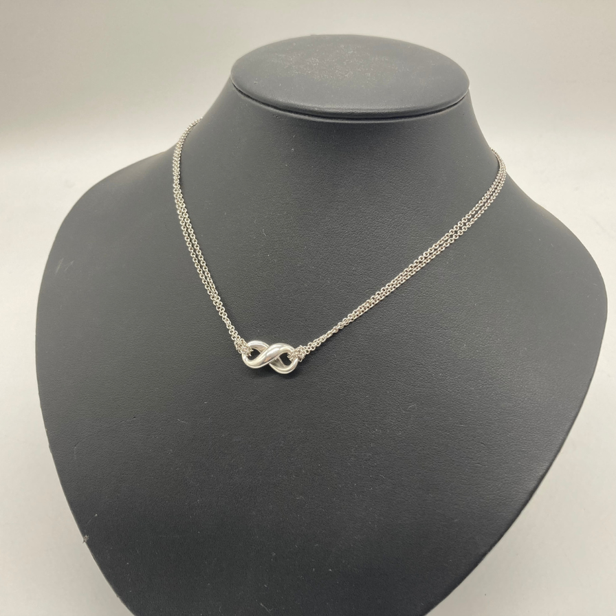 【TIFFANY & CO】ティファニー インフィニティネックレス ツイスト SV925 シルバー