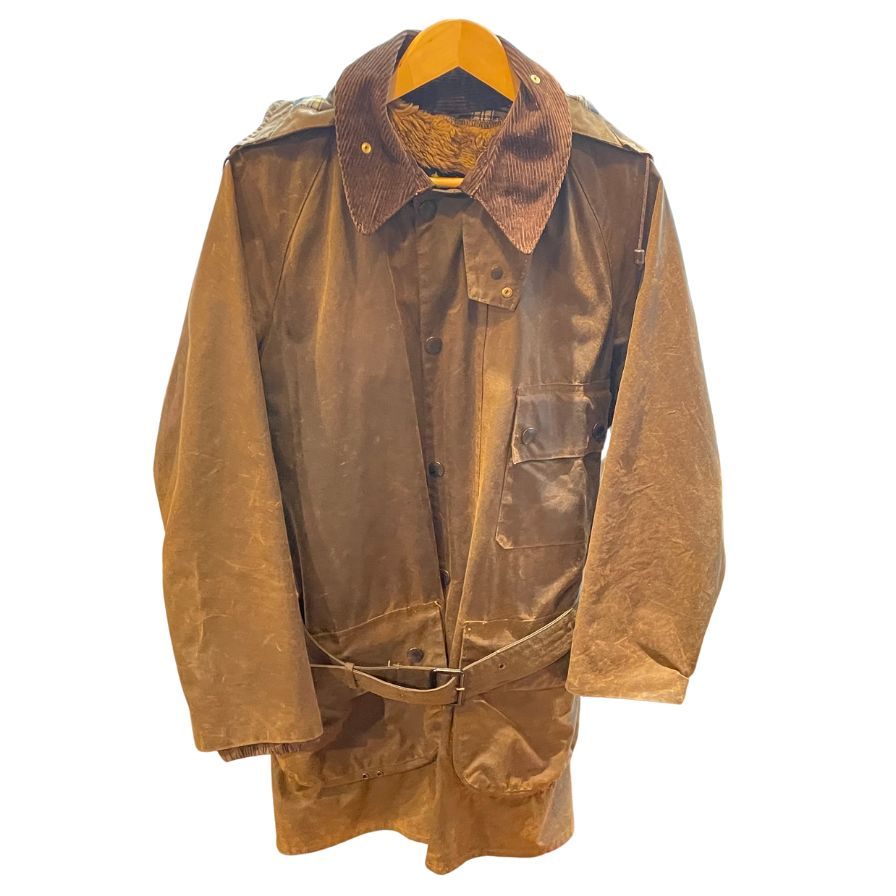 【Barbour】バブアー ソルウェイジッパー 3ワラント ブラウン系 サイズ40 ※A259パイルライナー付