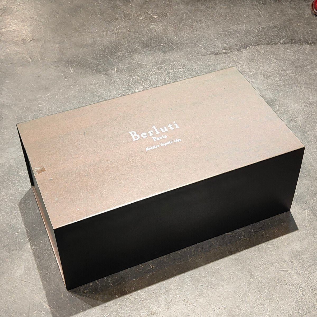 新品未使用 【BERLUTI】ベルルッティ アンディ ローファー カーフ パティーヌ ブラウン サイズ UK9