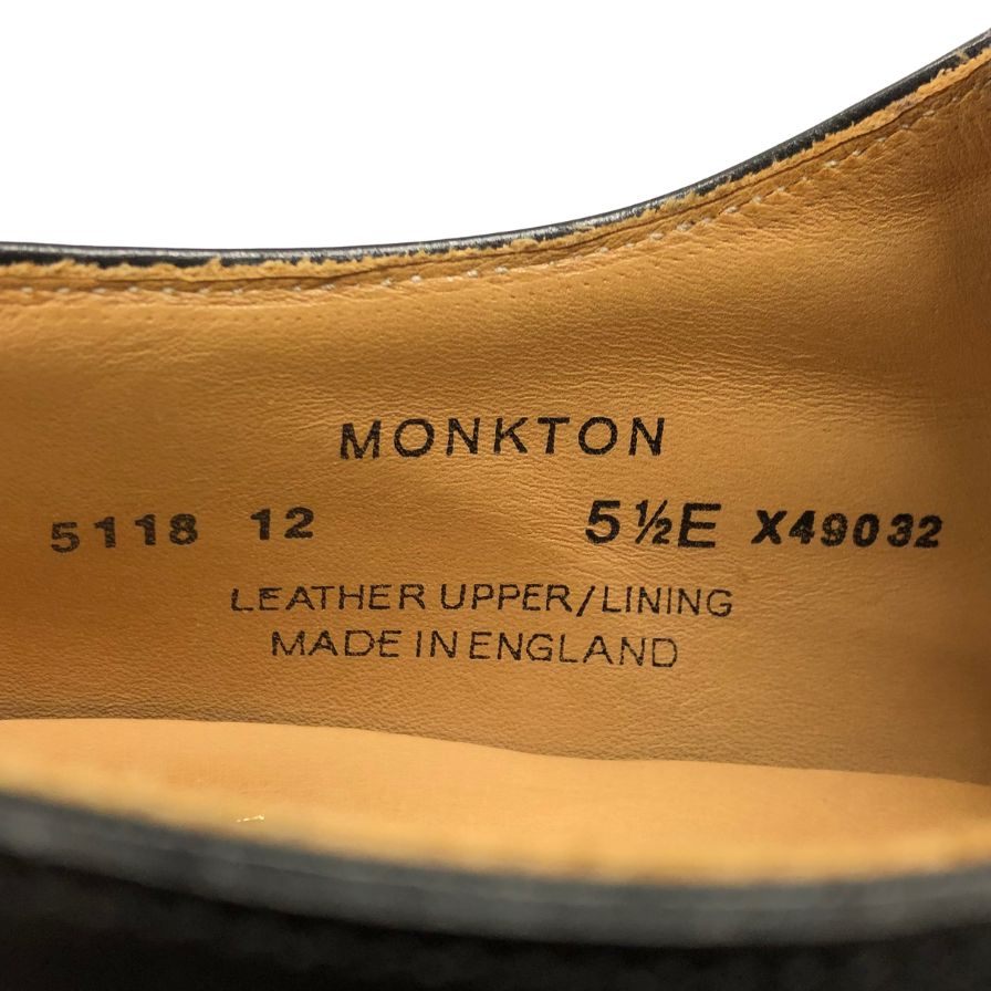 【CROCKETT&JONES】クロケット&ジョーンズ ビジネスシューズ ブラック(黒) サイズ 5.5 ラスト