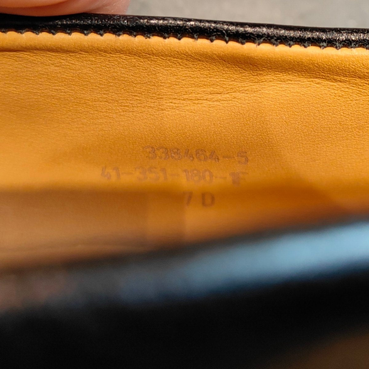 希少 新品未使用 【J.M.WESTON】ジェイエムウエストン 180 シグニチャーローファー コードバン ブラック サイズ UK7D 41ラスト 定価\302,500-