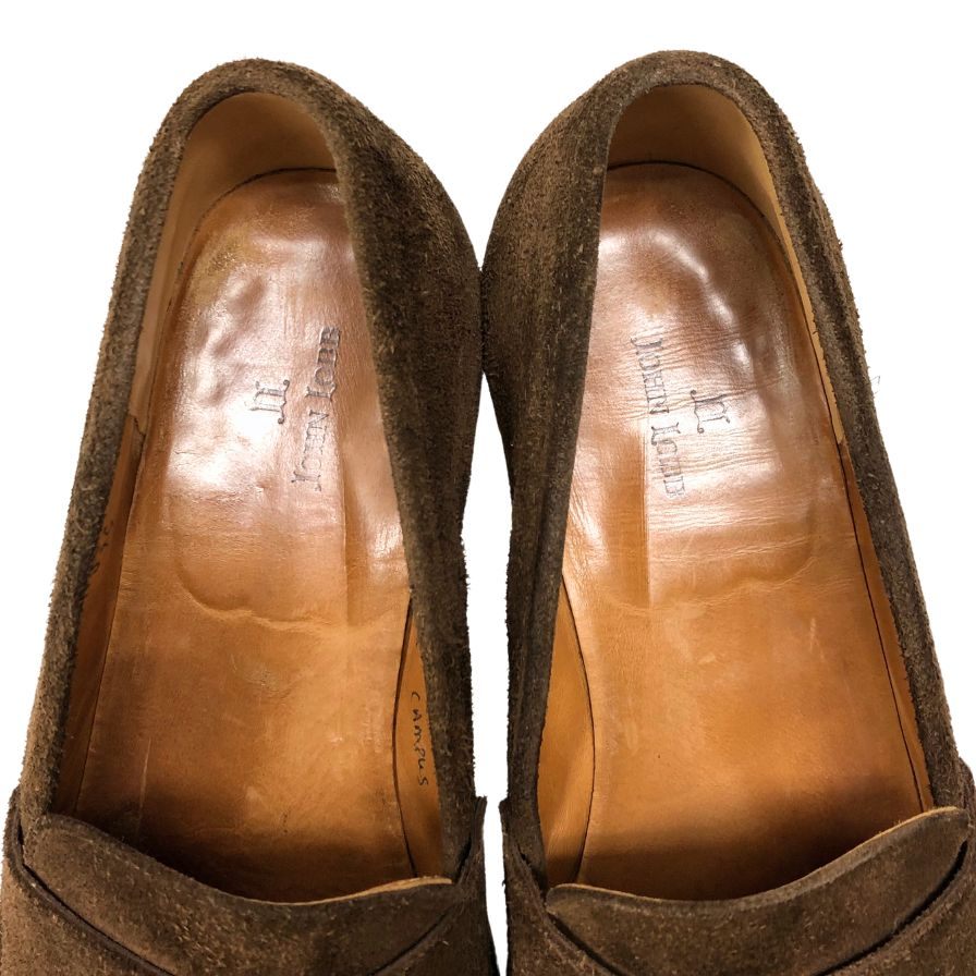 【JOHN LOBB】ジョンロブ 315 ローファー スウェード ブラウン(茶系) サイズ 7E ラスト