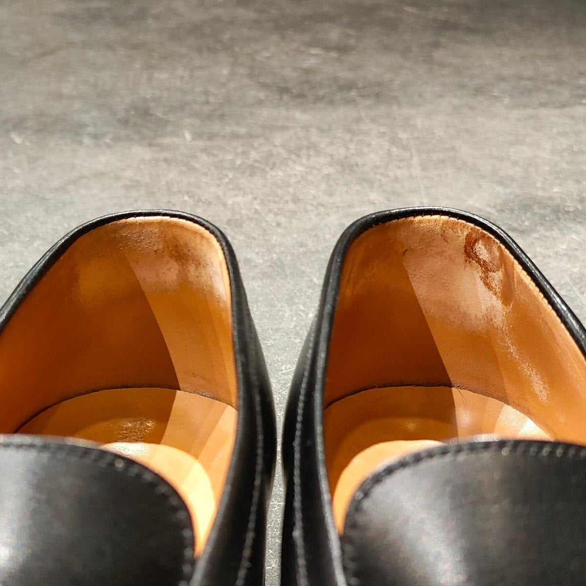 【J.M.WESTON】ジェイエムウエストン 180 シグニチャーローファー ボックスカーフ ブラック サイズ UK7D 41ラスト 定価¥156,200-