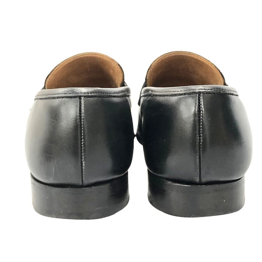 【CROCKETT&JONES】クロケット&ジョーンズ ローファー カーフ ブラック(黒) サイズ UK7.5E ラスト