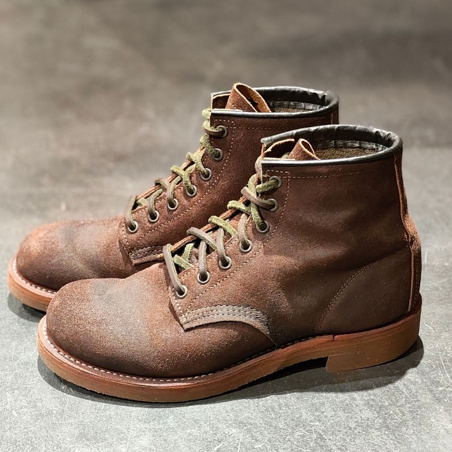 希少 【RED WING】レッドウイング×ナイジェルケーボン 4618 ブーツ プレーントゥ ブラウン サイズ US7.5
