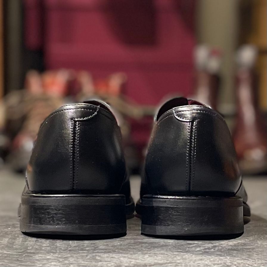 【PARABOOT】パラブーツ クレマンソー ストレートチップ カーフ ブラック サイズ UK8
