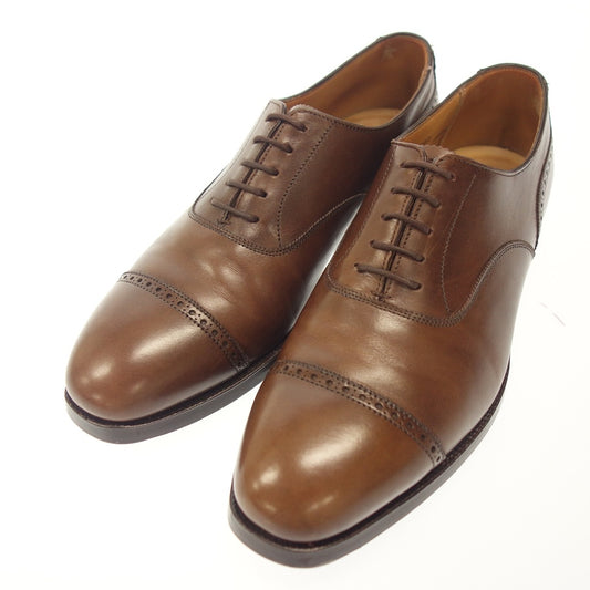 【CROCKETT&JONES】クロケット&ジョーンズ 9699 フェアフォード パンチドキャップトゥ カーフ ブラウン UK7E FAIRFORD