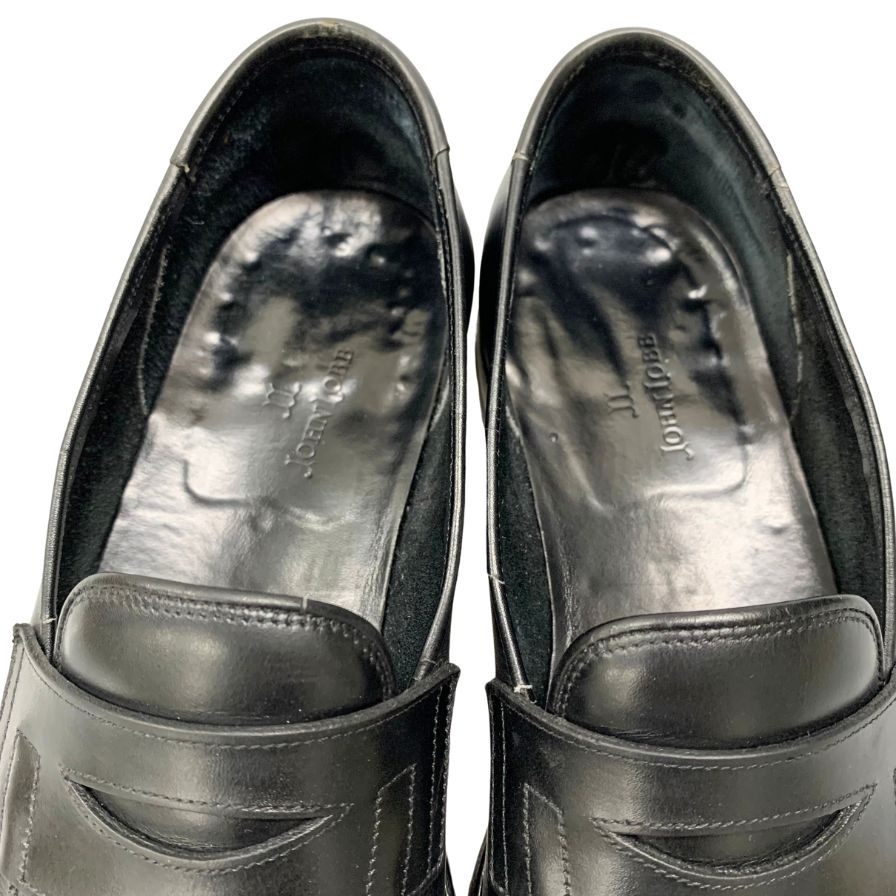 【JOHNLOBB】ジョンロブ ローファー ブラック(黒) サイズ 7E 4596ラスト