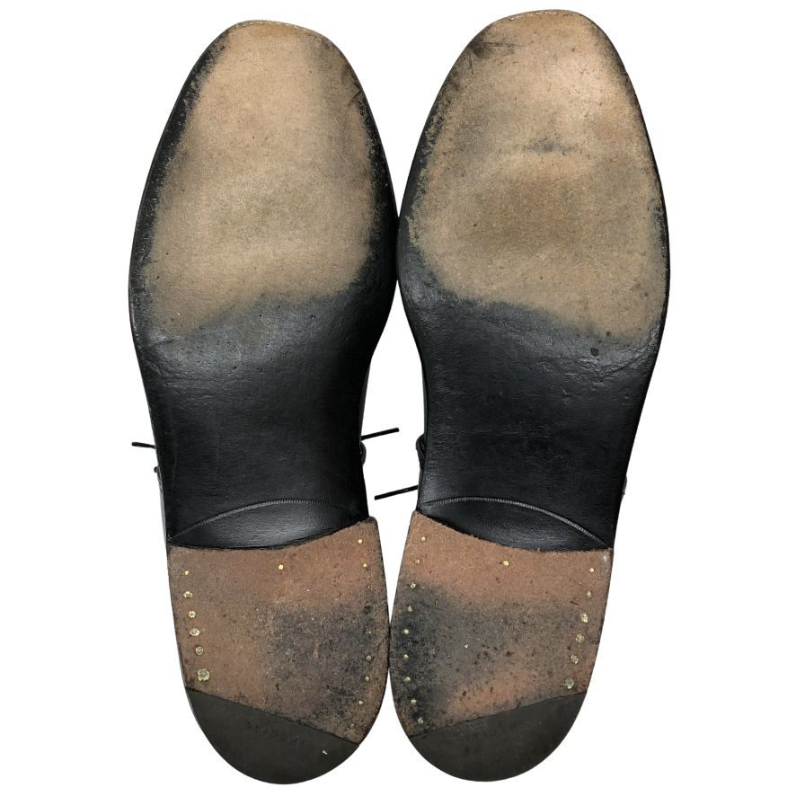 【Schnieder Boots】シュナイダーブーツ 52 ブーツ カーフレザー ブラック(黒) サイズ 6.5 ラスト