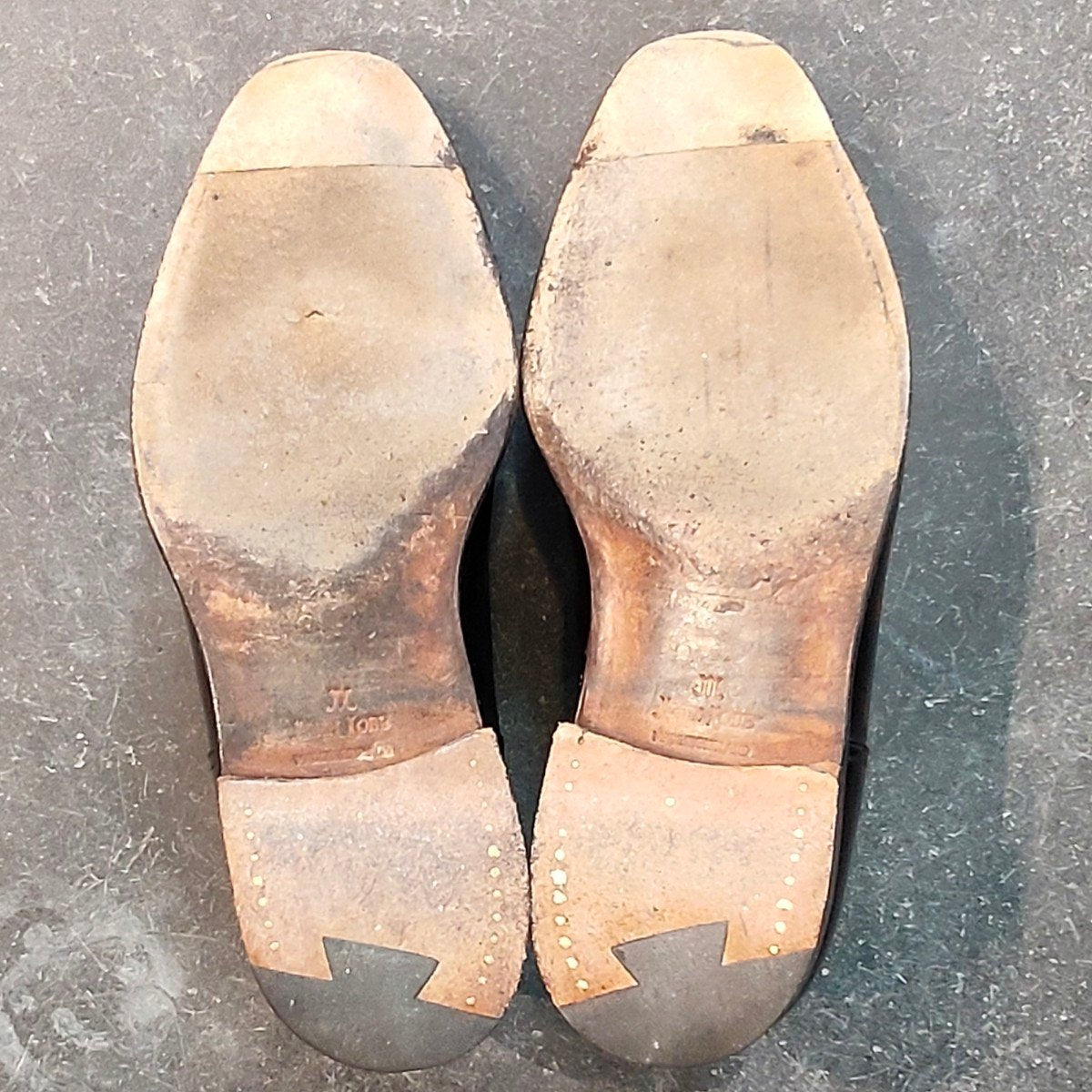 希少 美品【JOHN LOBB】ジョンロブ シャンボード Uチップ ブラック サイズ UK5.5E 8695ラスト