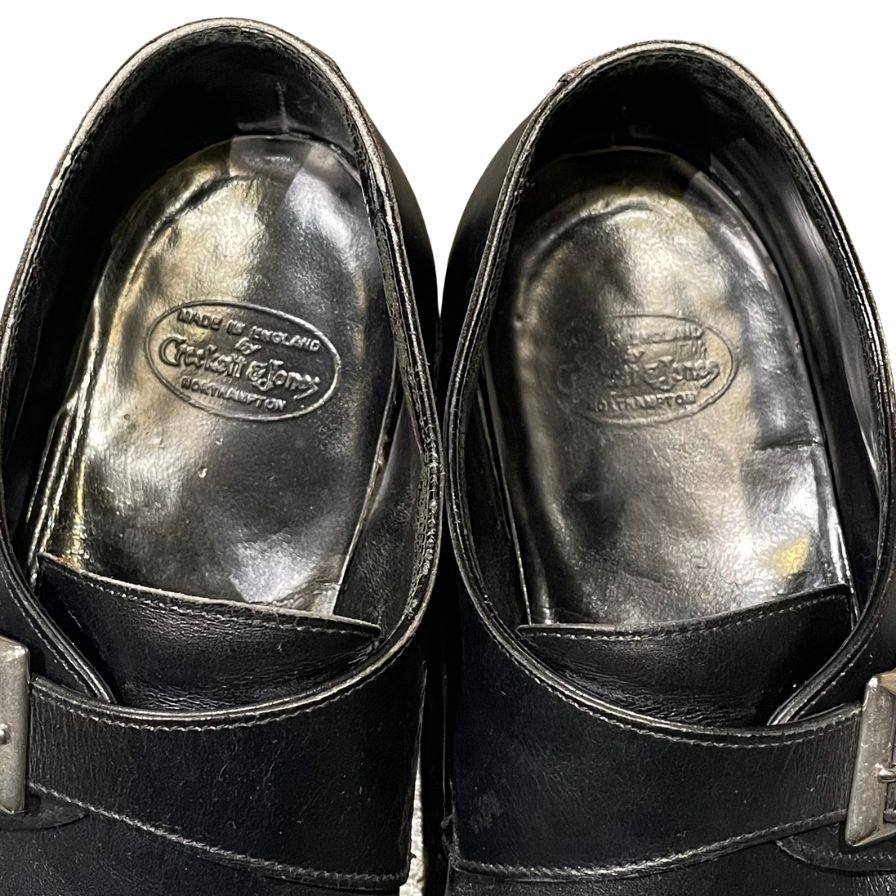 【Crockett&Jones】クロケット&ジョーンズ ビジネスシューズ レザー ブラック(黒) サイズ UK7.5E ラスト