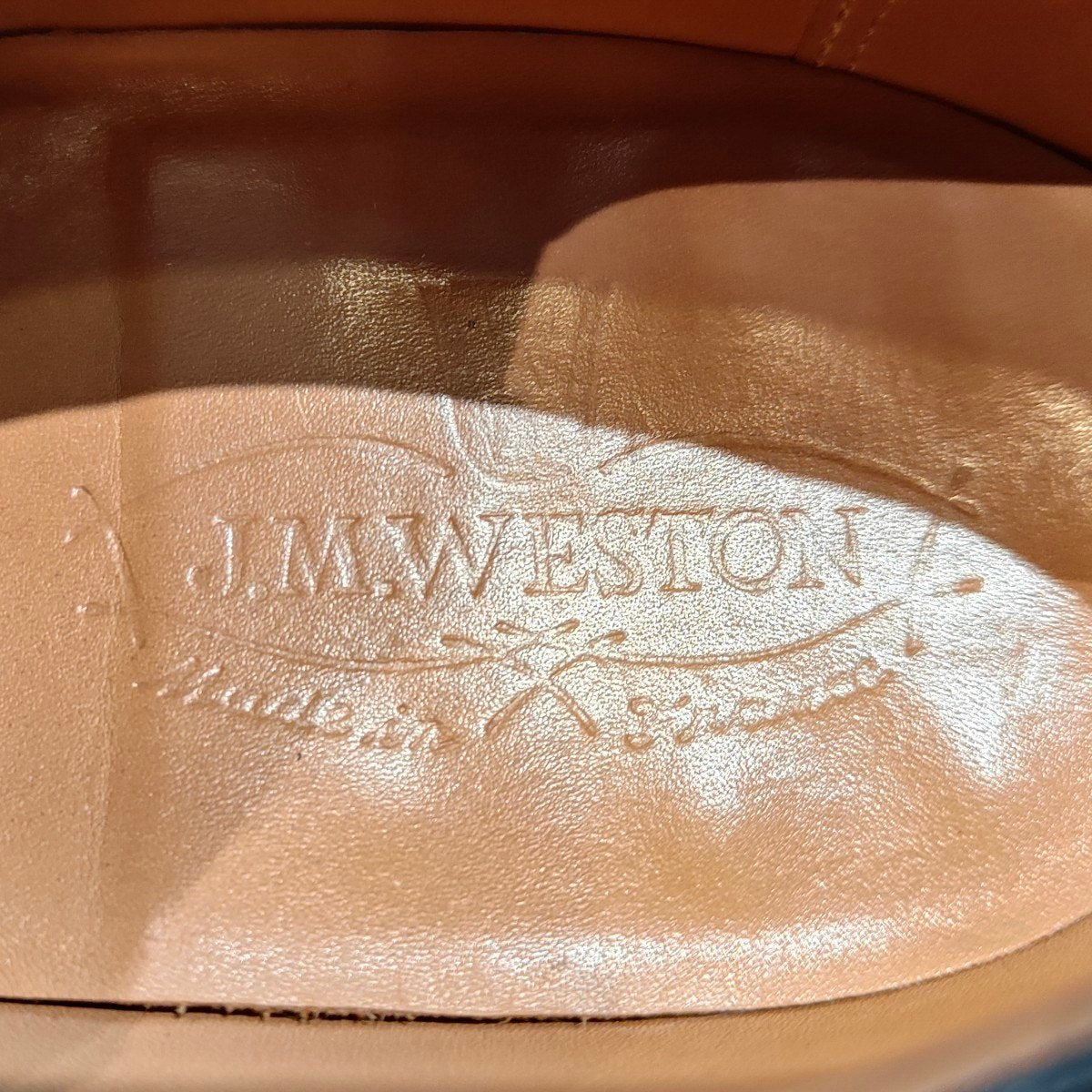 極美品 【J.M.WESTON】ジェイエムウエストン 641 ゴルフ Uチップ ボックスカーフ ブラック サイズ UK8E ラスト 定価¥168,300-
