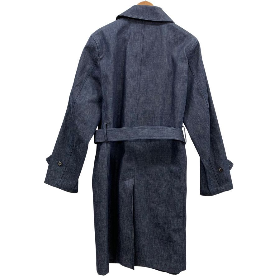 新品未使用【MACKINTOSH 】マッキントッシュ ビームスF別注 デニムトレンチコート モンクトン サイズ38 インディゴ
