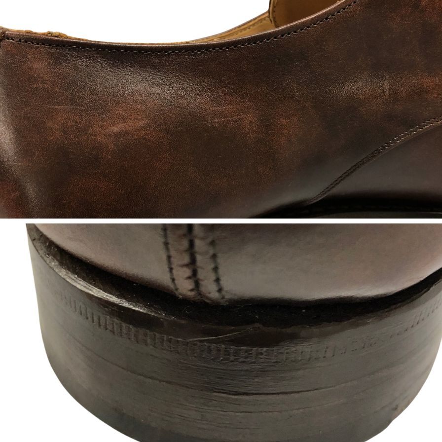 【TRICKERS】トリッカーズ LEWISTON シングルモンク ミュージアムカーフ ブラウン サイズ UK7.5