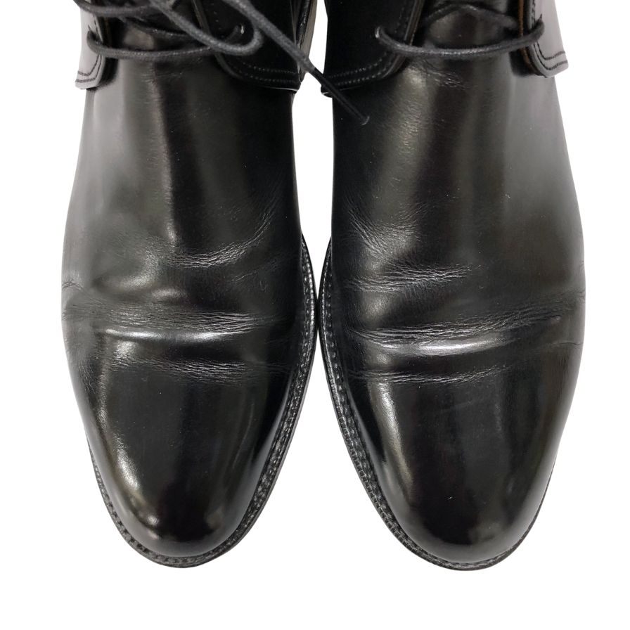 【Schnieder Boots】シュナイダーブーツ 52 ブーツ カーフレザー ブラック(黒) サイズ 6.5 ラスト