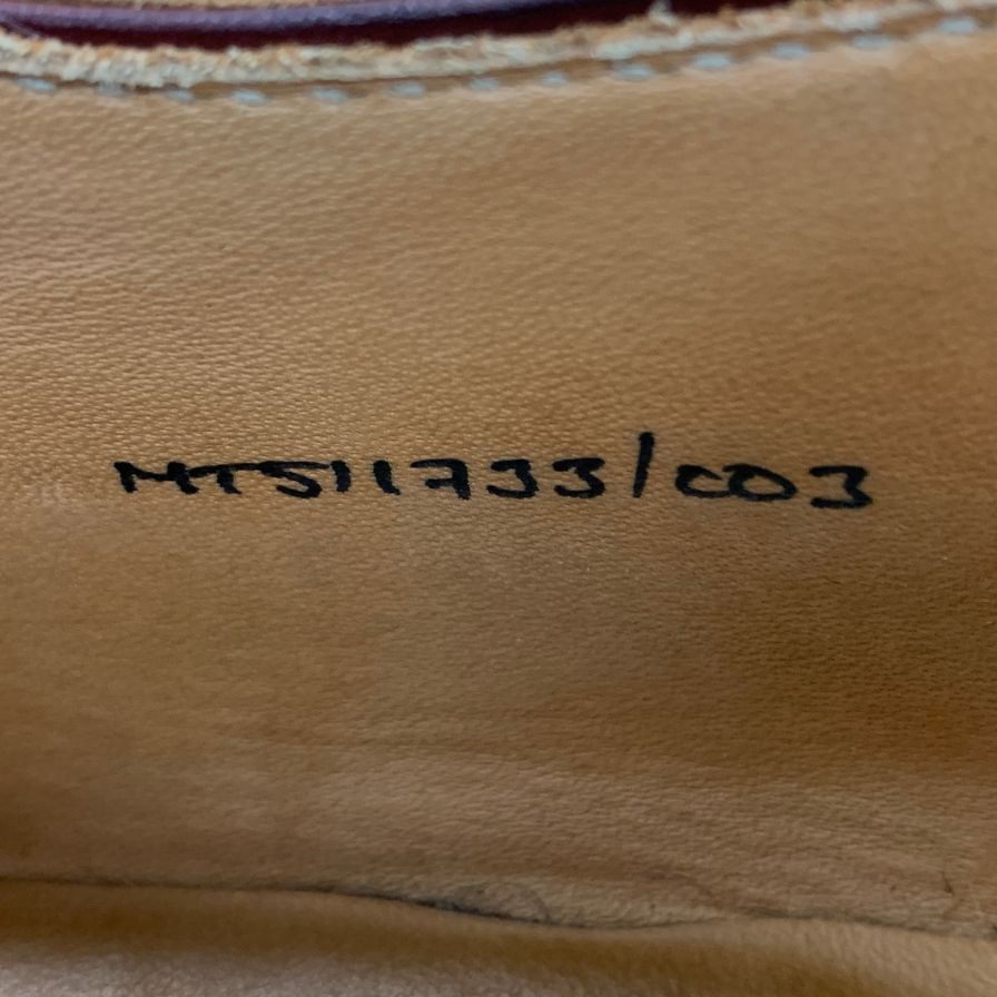 【PEAL&Co】ピール&コー ビジネスシューズ バーガンディ バーガンディ サイズ US8D 341ラスト