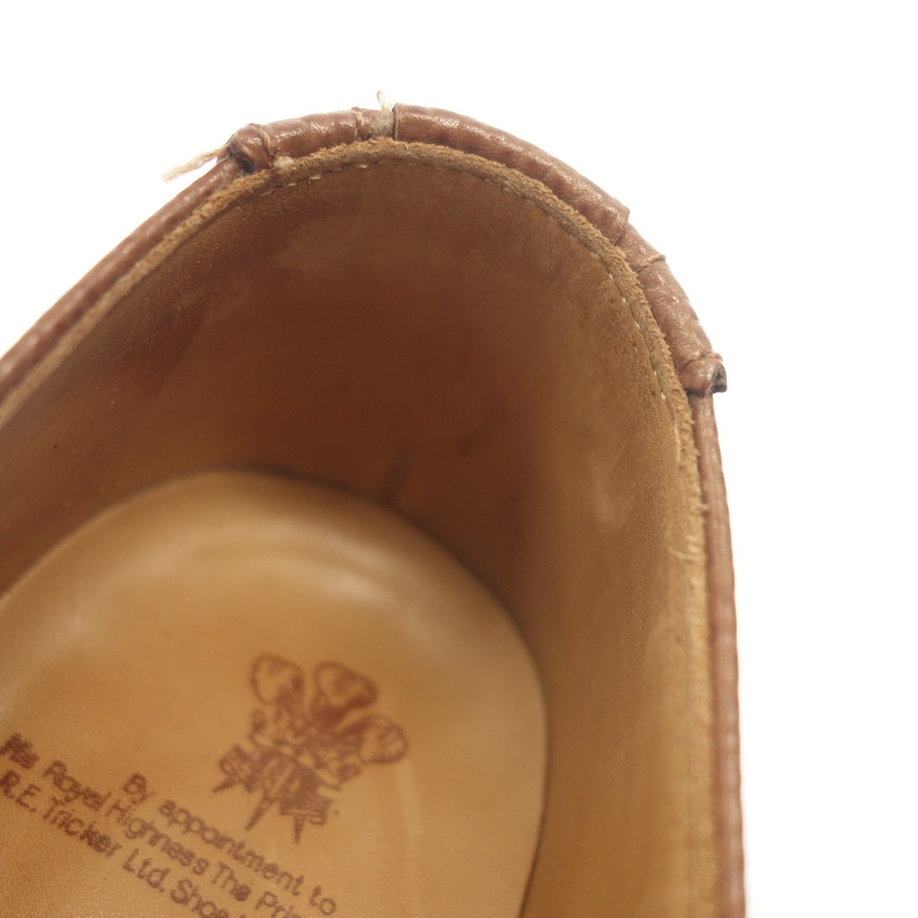 【Tricker’s】トリッカーズ バートン 5633 フルブローグ グレインレザー ブラウン UK6 BOURTON