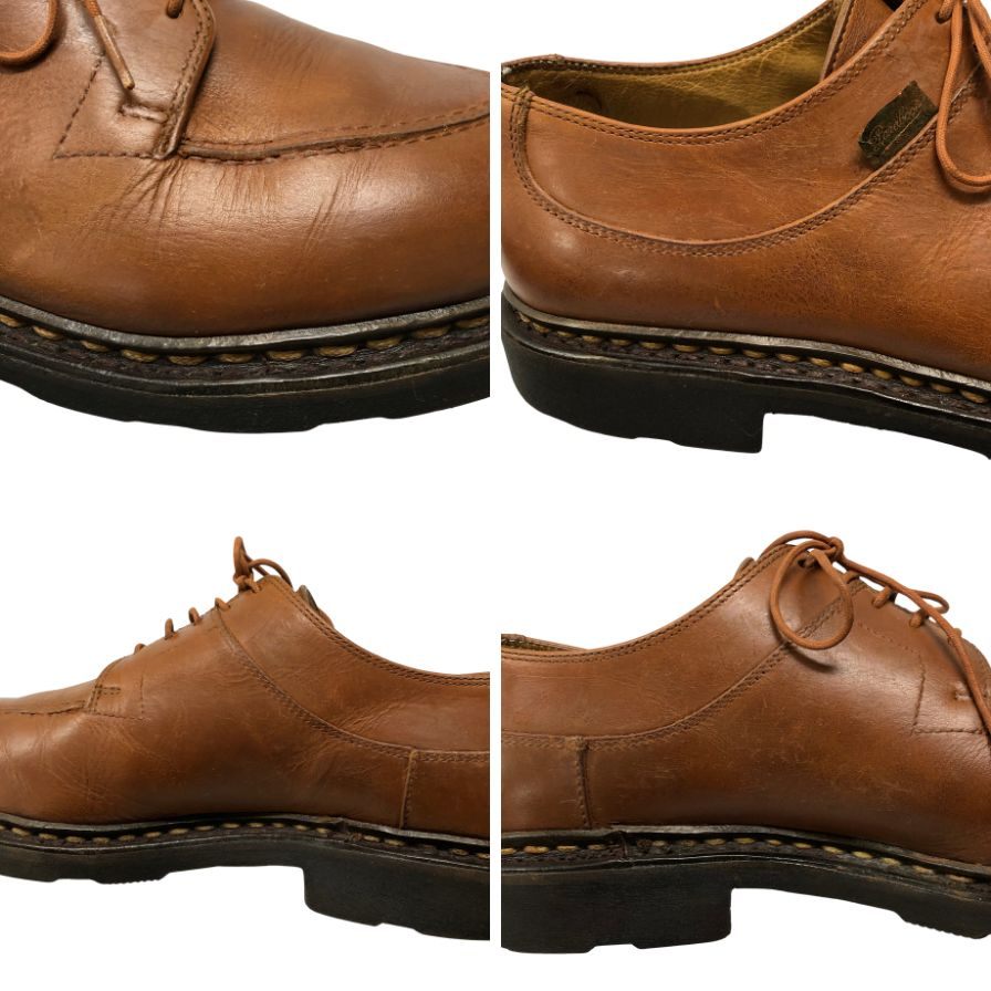 【Paraboot】パラブーツ ビジネスシューズ Uチップ ブラウン(茶系) サイズ 5.5 ラスト