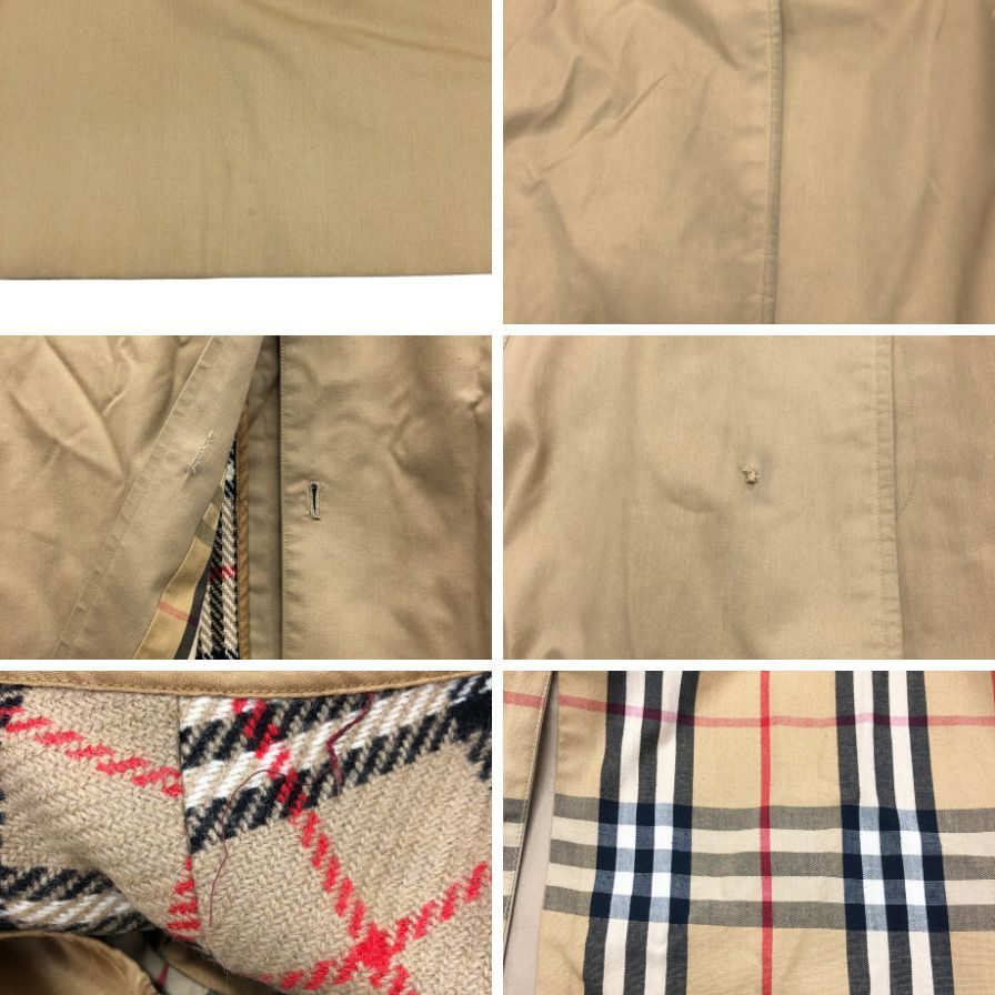 【Burberry】バーバリー バルカラーコート サイズ