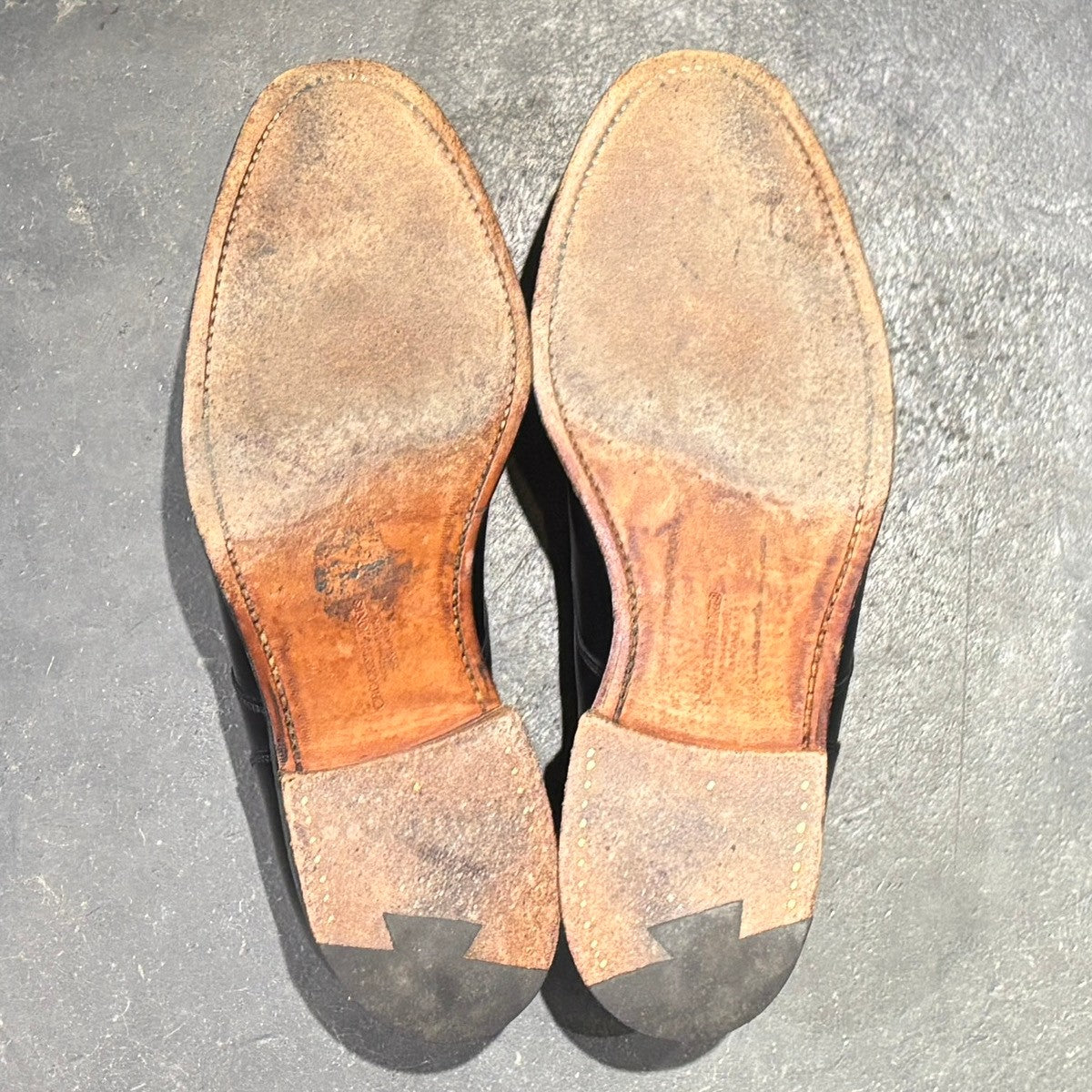 【CROCKETT&JONES】クロケット&ジョーンズ レザーシューズ オンスロー Uチップ カーフ ブラック サイズ UK8.5E