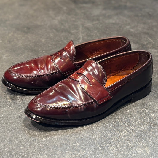 【ALDEN】オールデン ペニーローファー 99161 ビームスプラス別注 コードバン ダークバーガンディ  サイズUS10.5D バンラスト