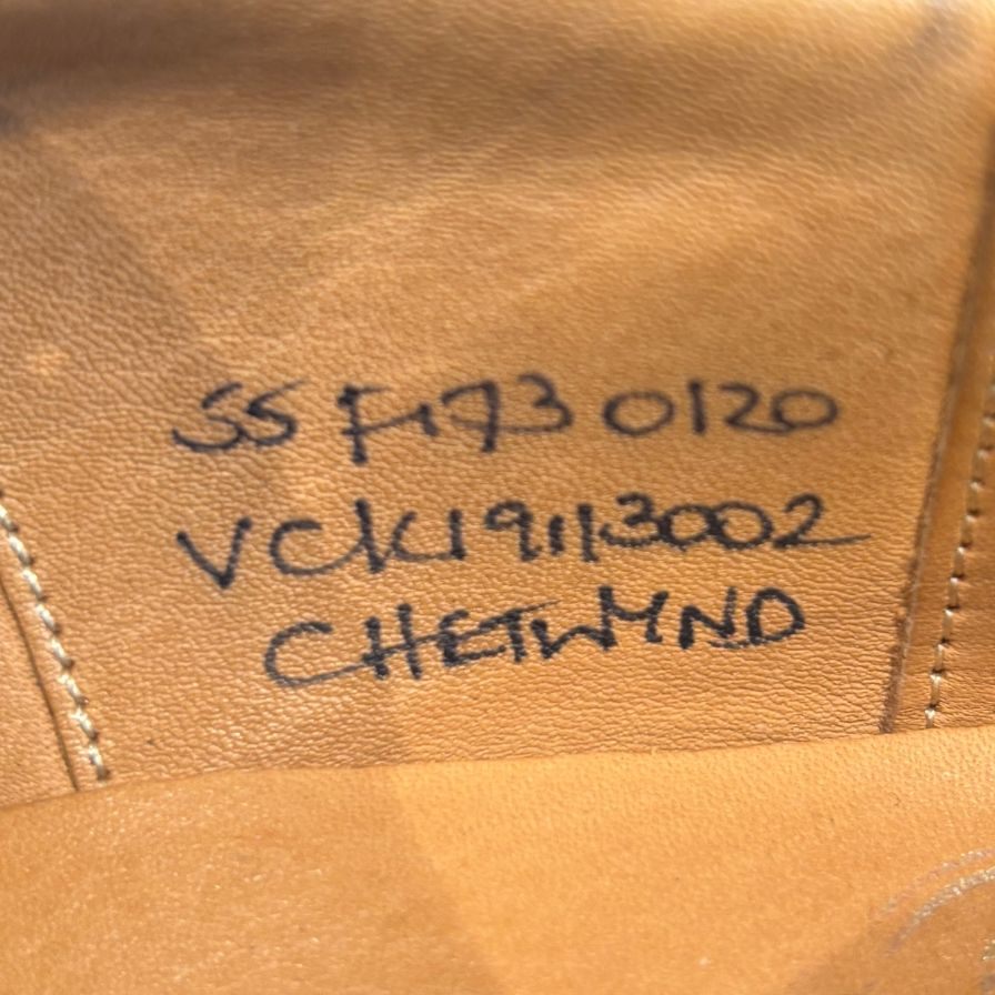 【Church´s】チャーチ 173 ビジネスシューズ ウイングチップ ブラック(黒) サイズ UK55F ラスト