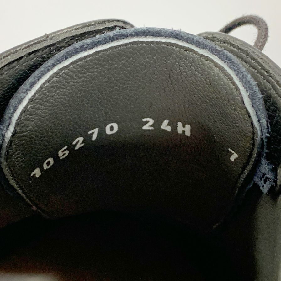 希少 新品未使用【Paraboot】パラブーツ ジョセフ別注 ストレートチップ リスレザーグレインレザーコンビ ブラック サイズ UK7