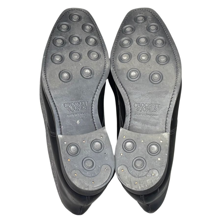 【クロケット&ジョーンズ レザーブーツ チャッカ テットベリー ブラック サイズUK9E CROCKETT&JONES】クロケット&ジョーンズ ブーツ ブラック(黒) サイズ UK9E ラスト
