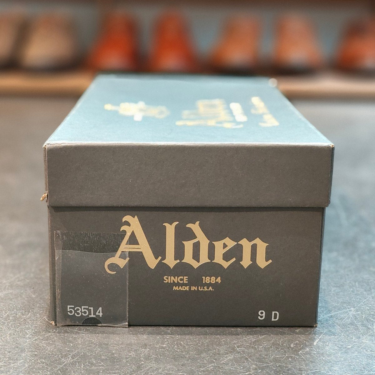 【ALDEN × UNITED ARROWS】オールデン × ユナイテッドアローズ 5432 別注 Vチップ コードバン ダークバーガンディ サイズ US9D モディファイドラスト