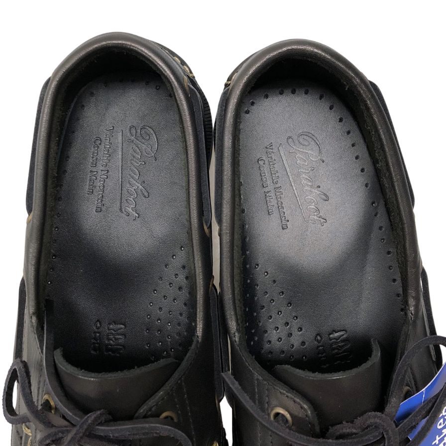 【PARABOOT】パラブーツ デッキシューズ ブラック(黒) サイズ 26.5 ラスト