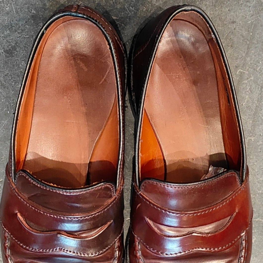 【Allen Edmonds】アレンエドモンズ 4976 パニーローファー コードバン バーガンディ サイズ US7D