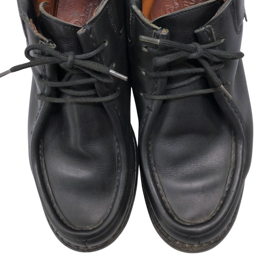 希少 デカタグ【Paraboot】パラブーツ ミリー チロリアン ブーツ ブラック サイズ 40