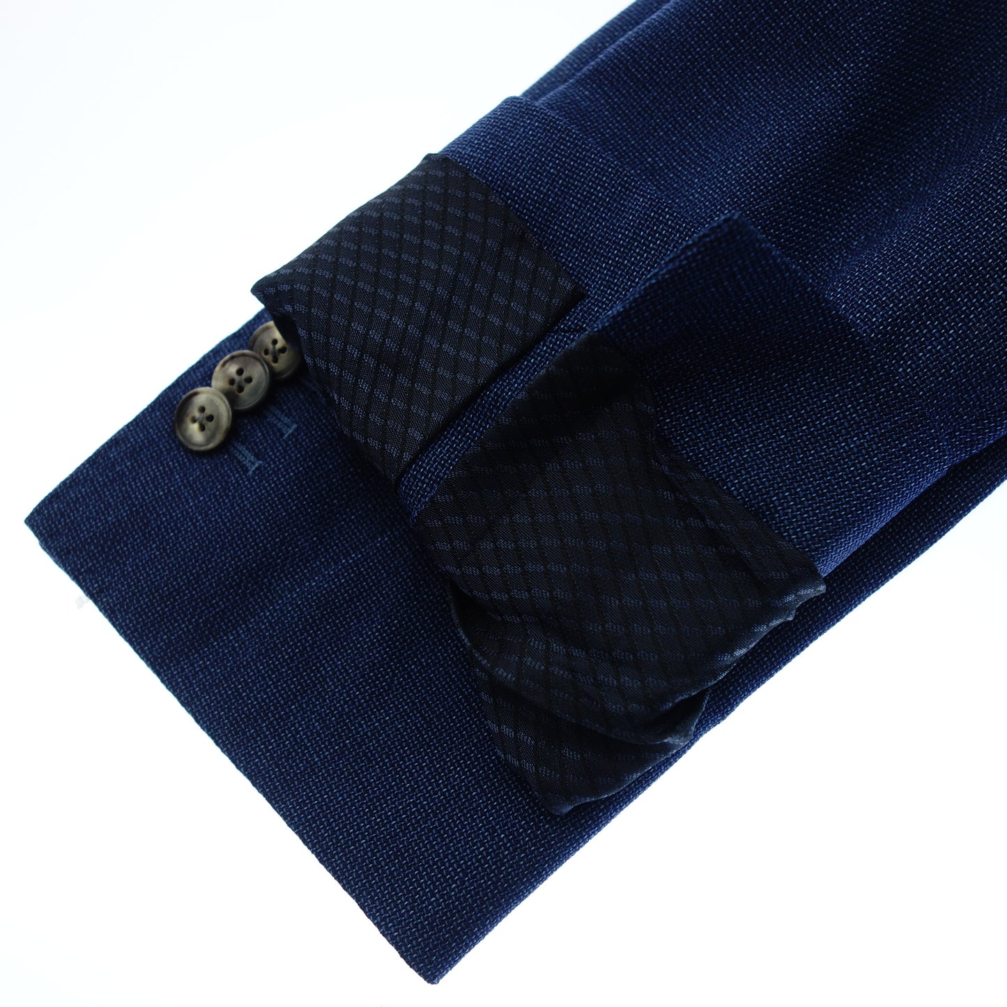 【BOGLOILI】ボリオリ 段返り3Bウールジャケット N2902E K.JACKET SSモデル ネイビー サイズ 50